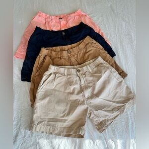 Chubbies Men’s 100% Cotton Bundle of 4 Shorts (Size M/4.5” Inseam)